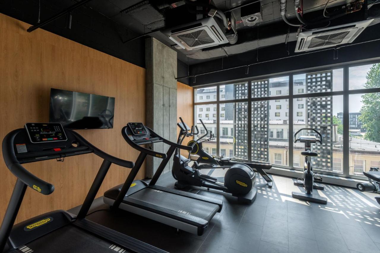 Kairos Apartments - Tower Premium - Silownia, Sauna, Scisle Centrum Katowice Ngoại thất bức ảnh