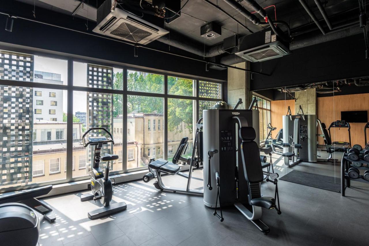 Kairos Apartments - Tower Premium - Silownia, Sauna, Scisle Centrum Katowice Ngoại thất bức ảnh