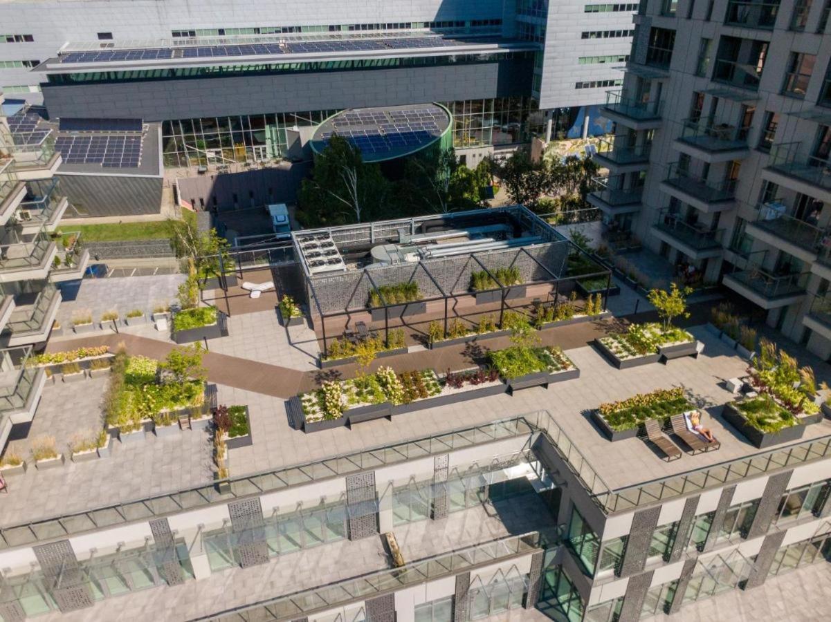 Kairos Apartments - Tower Premium - Silownia, Sauna, Scisle Centrum Katowice Ngoại thất bức ảnh